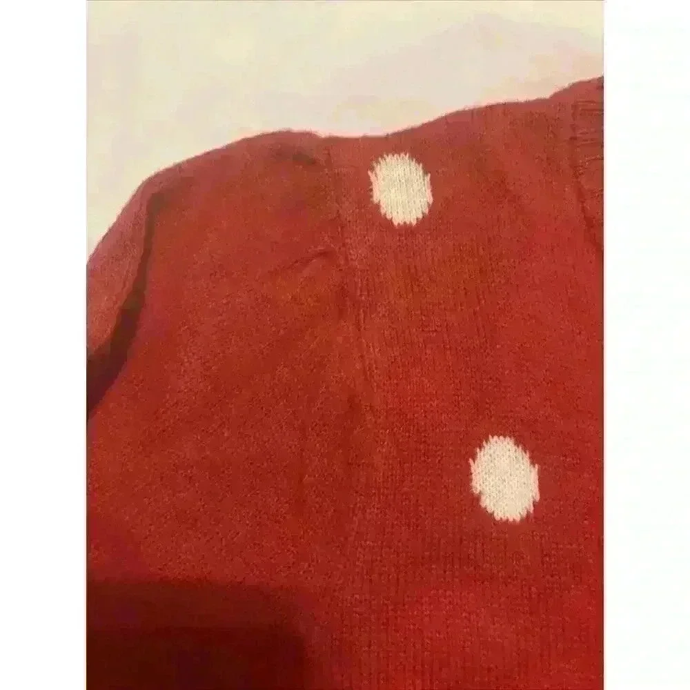 Disney Minnie‎ Mouse Girls Christmas Sweater Dress, Sizes L (10-12)